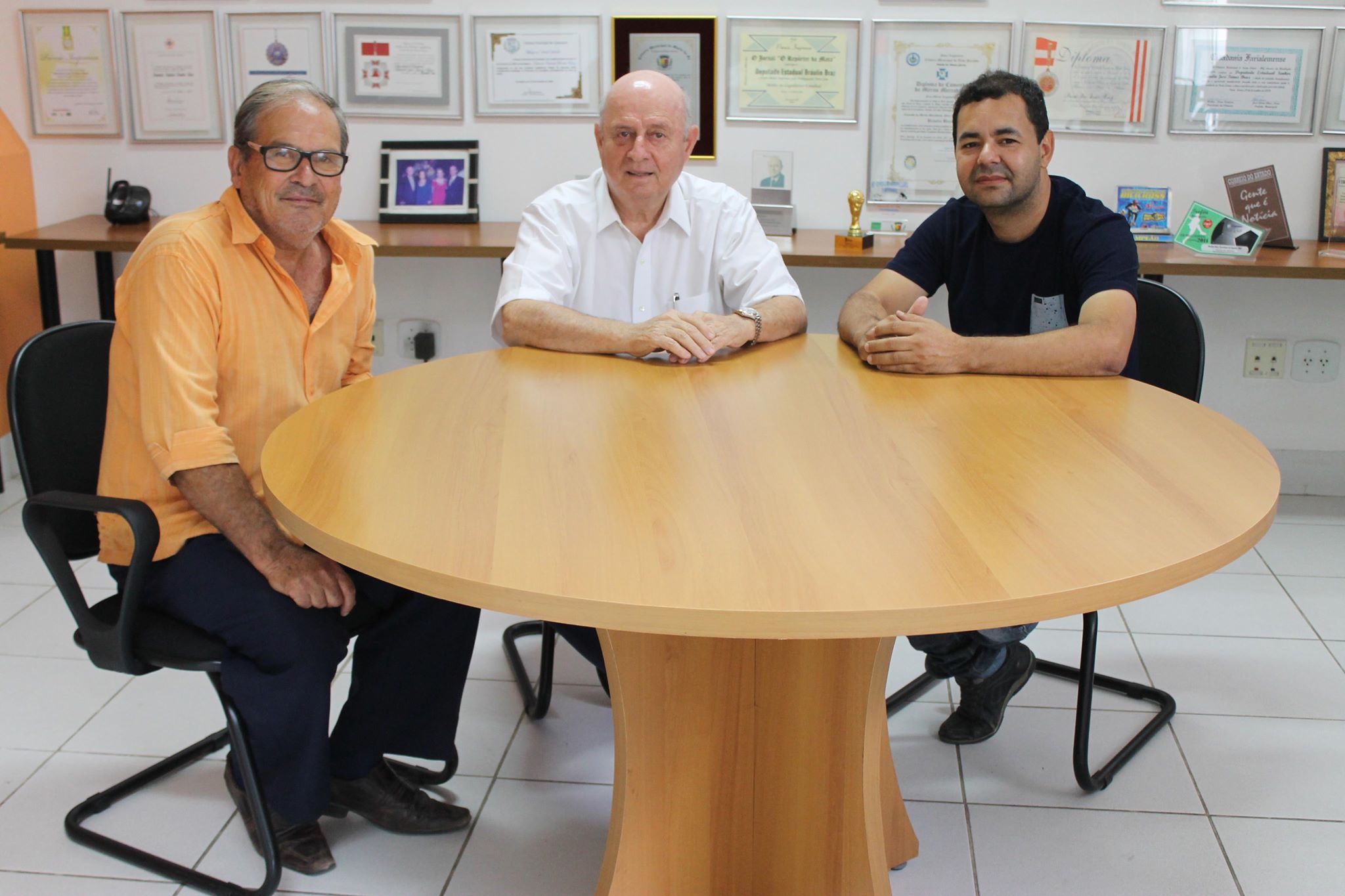 Braulio Braz recebe vice-prefeito de Volta Grande