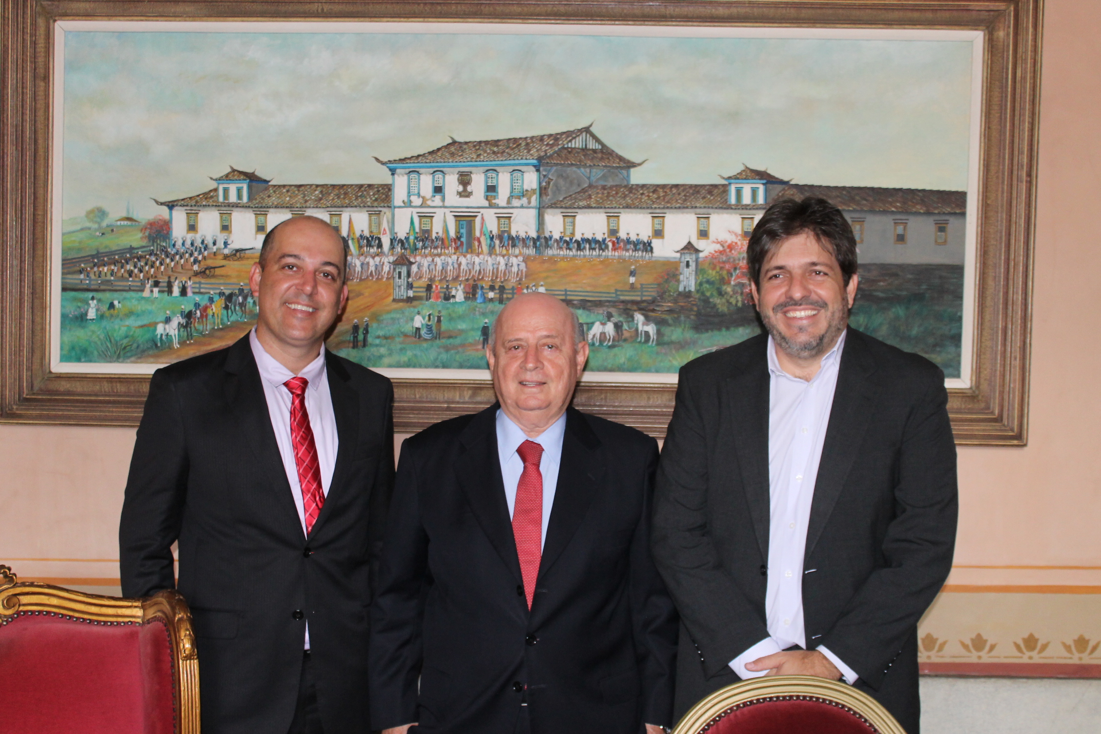 Braulio Braz e prefeito de S&atilde;o Francisco do Gl&oacute;ria cobram emendas do munic&iacute;pio