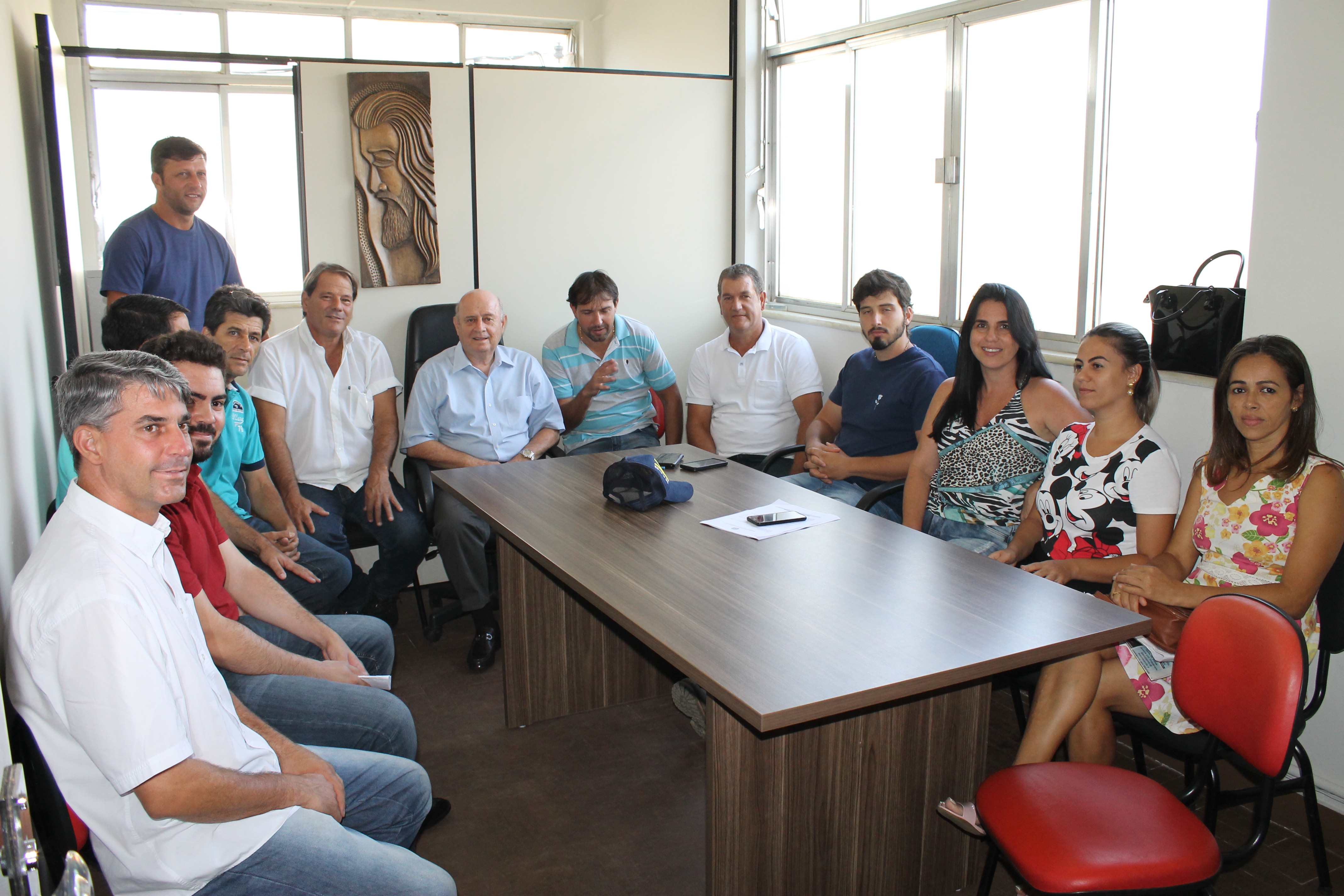 Braulio Braz &eacute; recebido por comitiva de lideran&ccedil;as em Eugen&oacute;polis