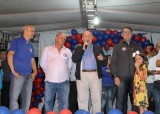Em Fervedouro, Braulio Braz participa de comício dos candidatos Bilim e Tião o Braz