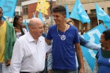 Na cidade de Tombos, Braulio Braz ressalta seu apoio a Russa e Onofre